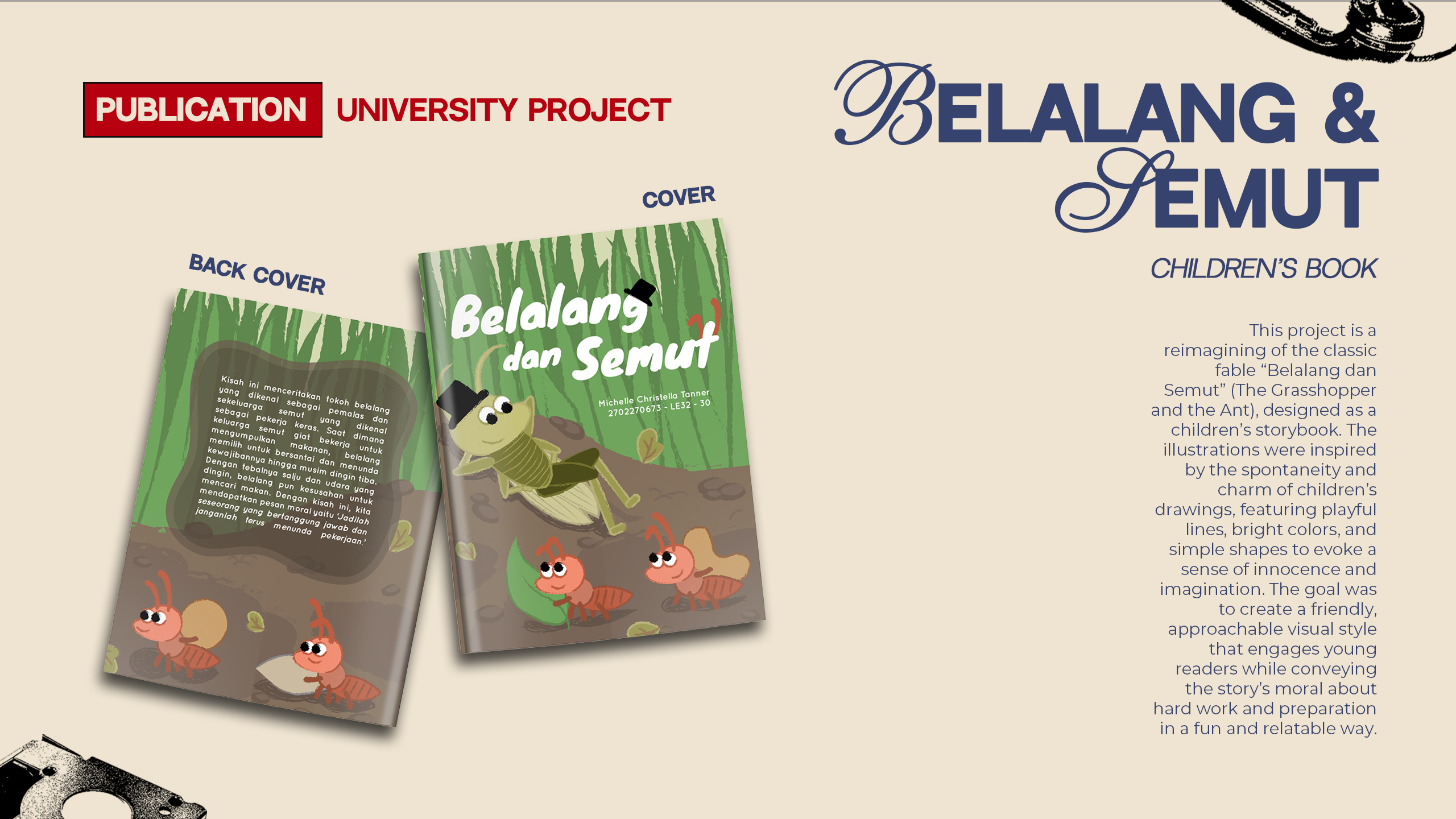 Belalang dan Semut 1